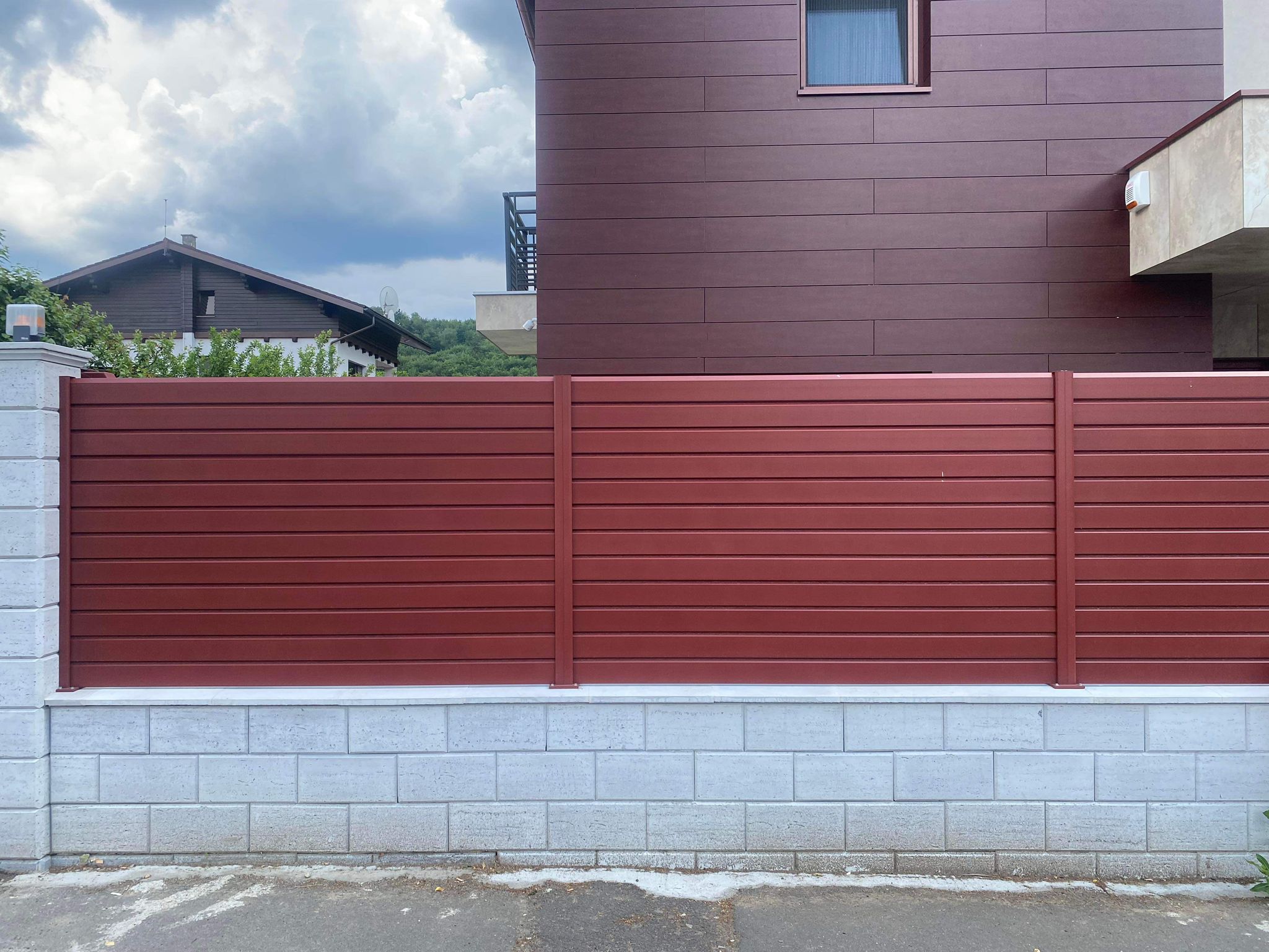 Gardin din aluminiu colectia Prisma, Davos Europe